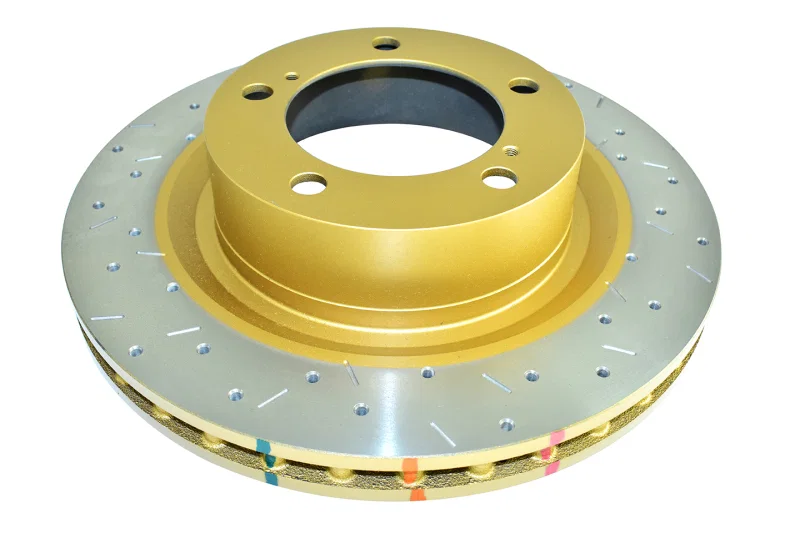 DBA DBA42724XS, 2WD/4WD Front Drilled and Slotted 4000 Series Rotor for 8 vehicles