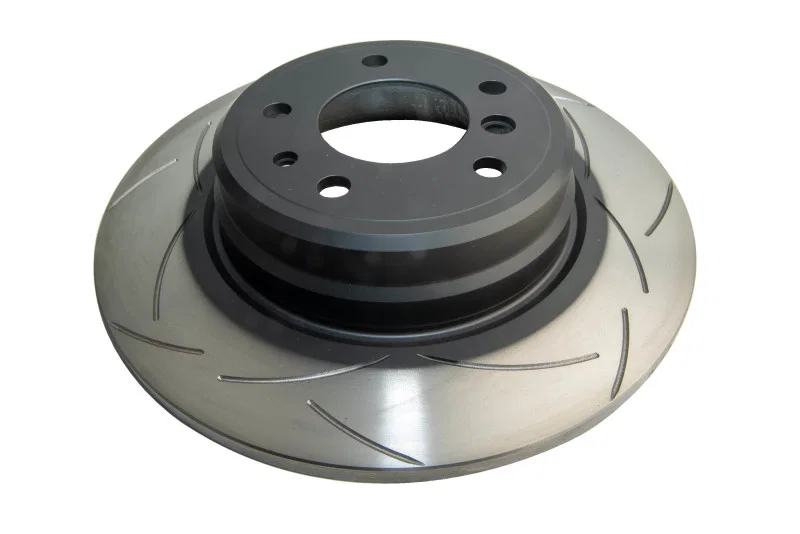 DBA DBA991S, E38 Rear Slotted Street Series Rotor for 1999-2001 BMW 740i and 740iL