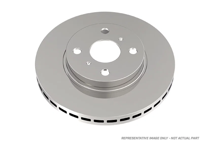 DBA DBA2224E, 08-15 Mitsubishi EVO X En-Shield Standard Front Brake Rotor