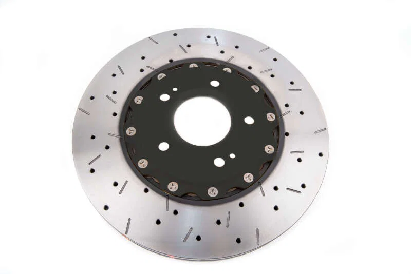 DBA DBA52218BLKXS, 5/6/7/8 06-08 Evo 9 Black Front Drilled Slotted 5000 Series for 2003-2006 Mitsubishi Lancer