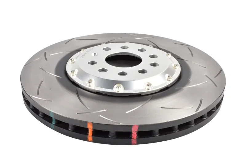 DBA DBA53927SLVS, 2022+ Volkswagen Golf R Mk8 5000 Series T3 Slotted 2 Piece Front Rotor