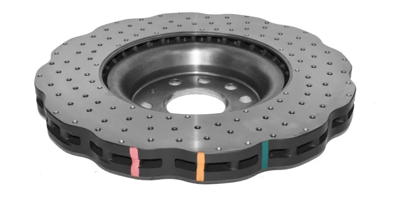 DBA DBA42830WSLVXD, R Front 4000 Series Cross Drilled Rotor w/Silver Hat for Volkswagen and Audi