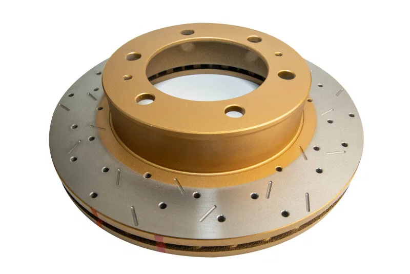 DBA DBA42714XS, 4-Runner KUN/GGN/TGN Front Drilled and Slotted 4000 Series Rotor for 2005-2011 Toyota 4Runner