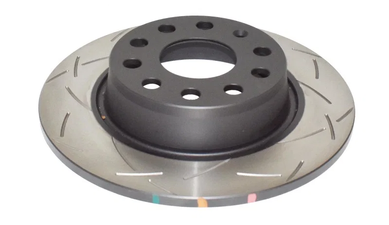 DBA DBA42814S, (w/272mm Rear Rotor) Rear 4000 Series Slotted Rotor for Volkswagen and Audi