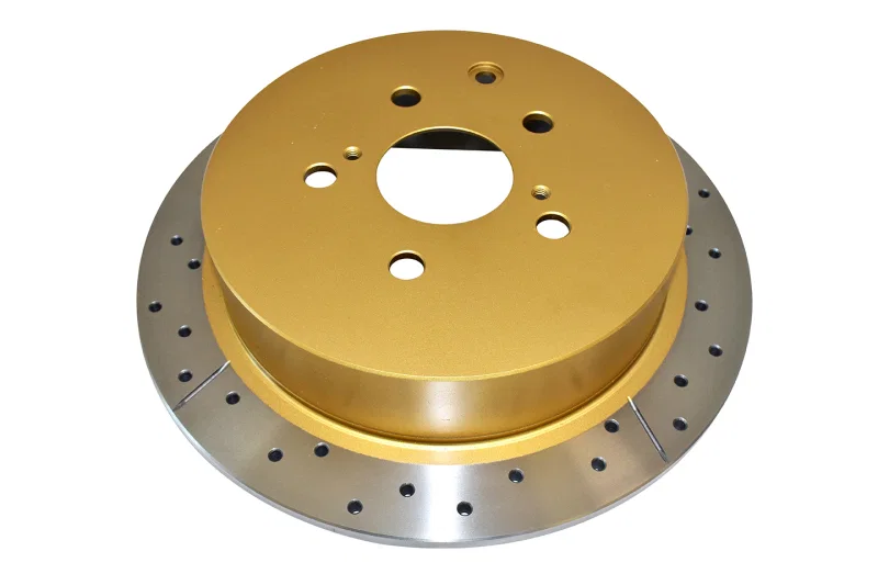 DBA DBA2733X, Rear Drilled Slotted Street Series Rotor for Lexus and Toyota