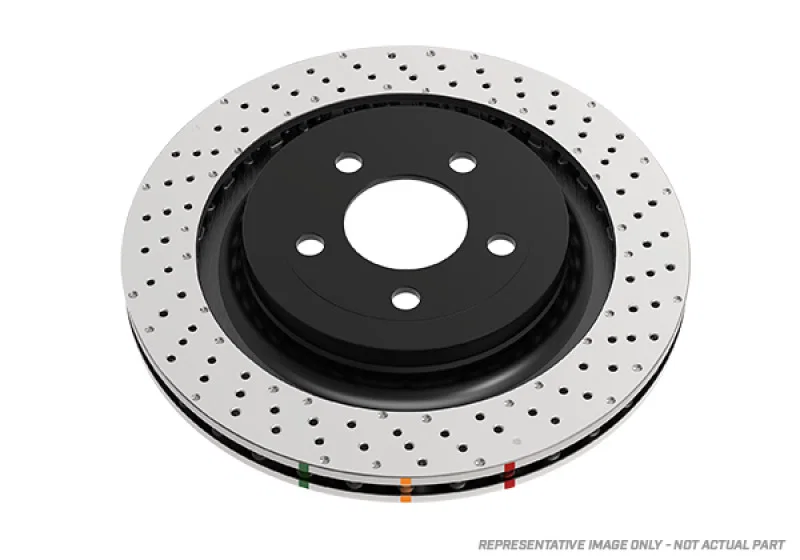DBA DBA43149XD, 2018+ Hyundai I30 N Performance Rear Cross Drilled/Dimpled 4000 Series Rotor