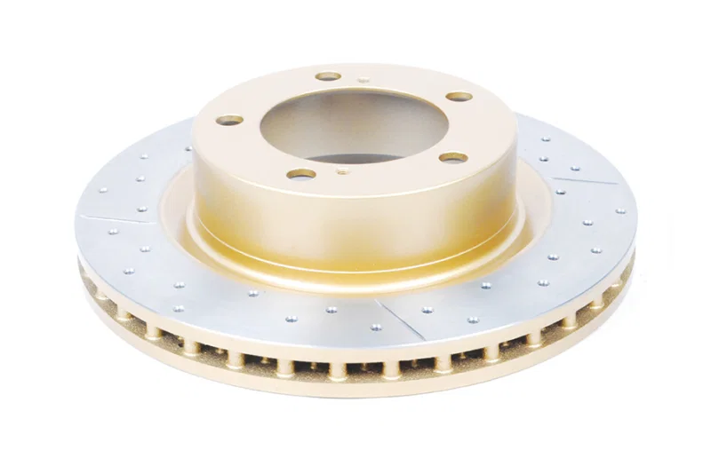 DBA DBA2736X, Front Drilled Slotted Street Series Rotor for Toyota and Lexus
