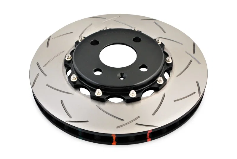 DBA DBA52355BLKS, Front 5000 Series Slotted Rotor w/Black Hat for 2005-2011 Lotus Elise and Exige