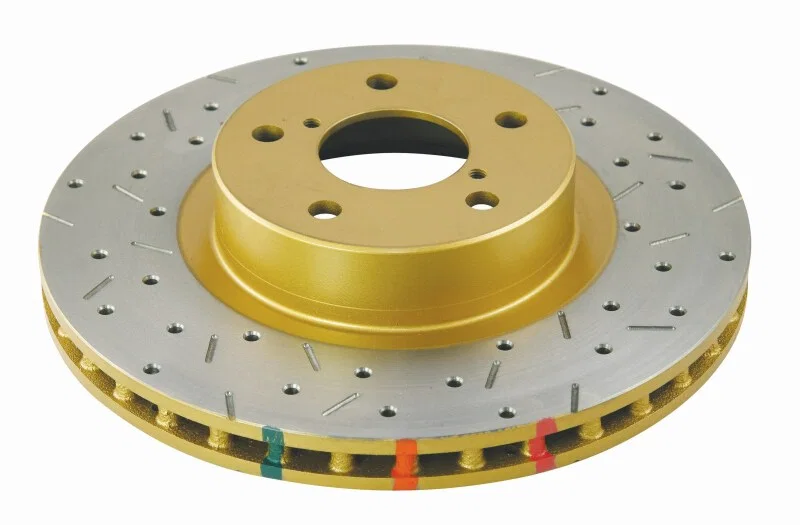 DBA DBA4648XS, 2.5i Front 4000 Series Drilled Slotted Rotor for Subaru, Saab and Scion