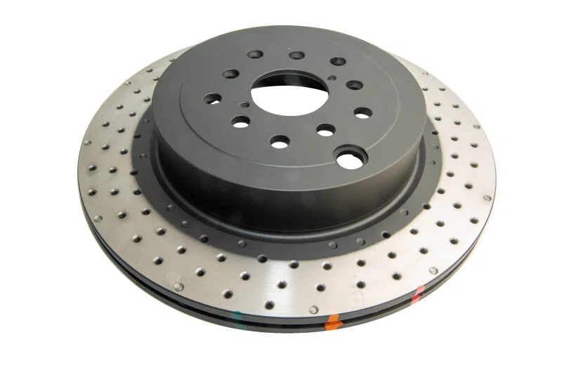 DBA DBA43051XD-10, Rear Cross Drilled/Dimpled 4000 XD Series Rotor for 2018-2021 Subaru WRX STi