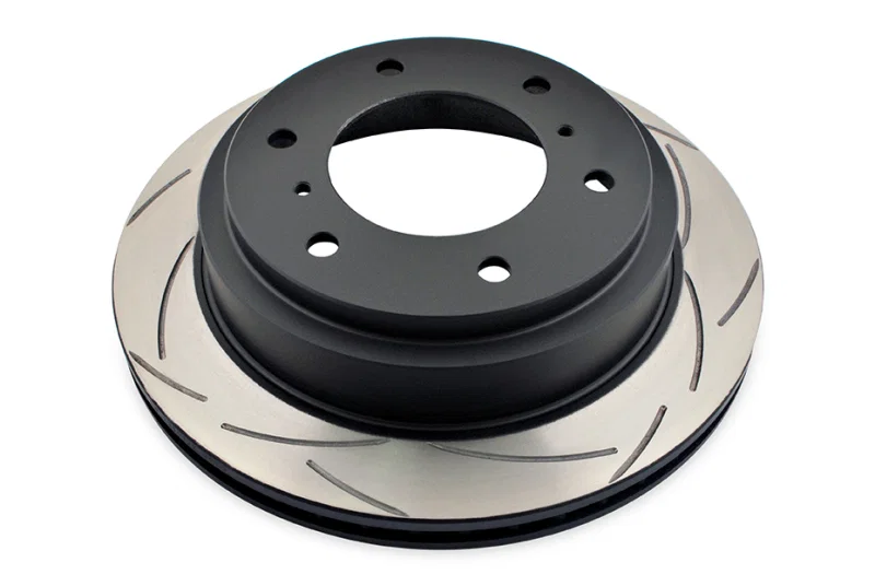 DBA DBA661S, 05-09 Subaru Outback Rear Slotted Street Series Rotor for 2000-2006 Mitsubishi Montero