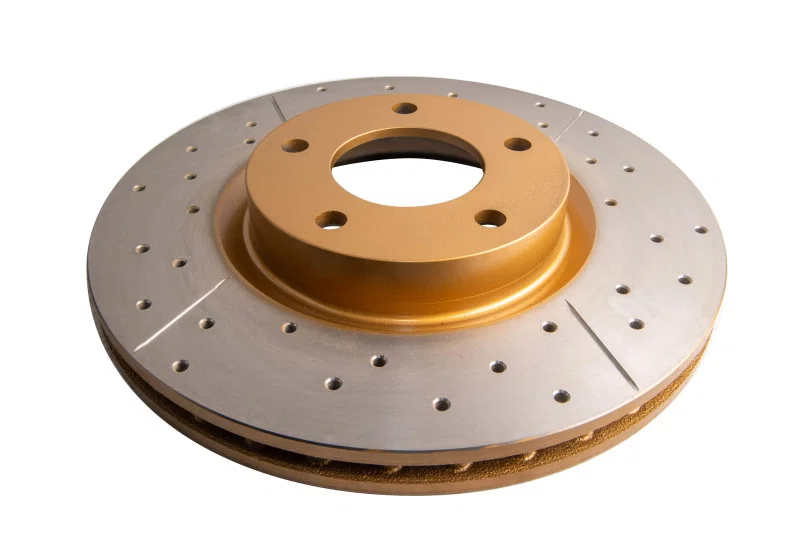 DBA DBA2956X, 2.3L/2.5L Front Drilled Slotted Street Series Rotor for 2006-2013 Mazda 3 and 5