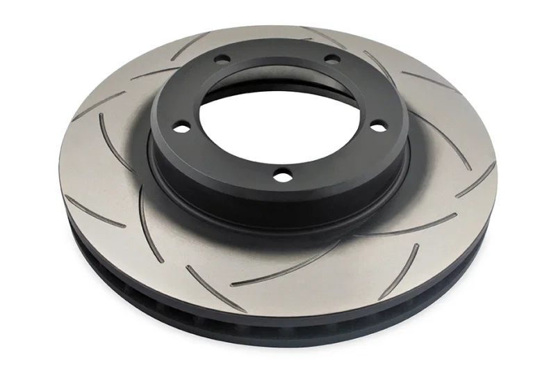 DBA DBA790S, 98-06 Toyota 70 Landcruiser (Reverse Mount) 4X4 Survival T2 Slotted Front Brake Rotor