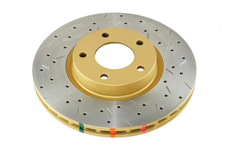 DBA DBA42956XS, 2.3L (exc. MazdaSpeed) Front Drilled Slotted 4000 Series Rotor for 2004-2013 Mazda 3 and 5