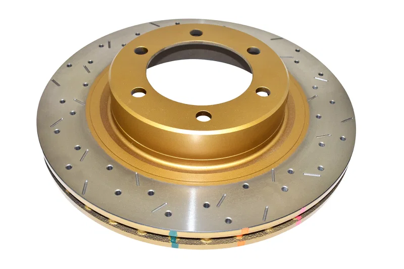 DBA DBA42700XS, Front Drilled Slotted 4000 Series Rotor for Toyota and Lexus