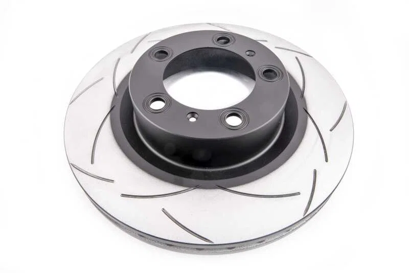 DBA DBA2393S, 4 (w/Iron Rotor Excl Turbo Look) Front Street Series Slotted Rotor for 2009-2016 Porsche 911 and Boxster