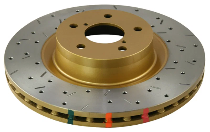 DBA DBA4528XS, Front 4000 Series Drilled Slotted Rotor for 1996-2004 Land Rover Discovery and Range Rover