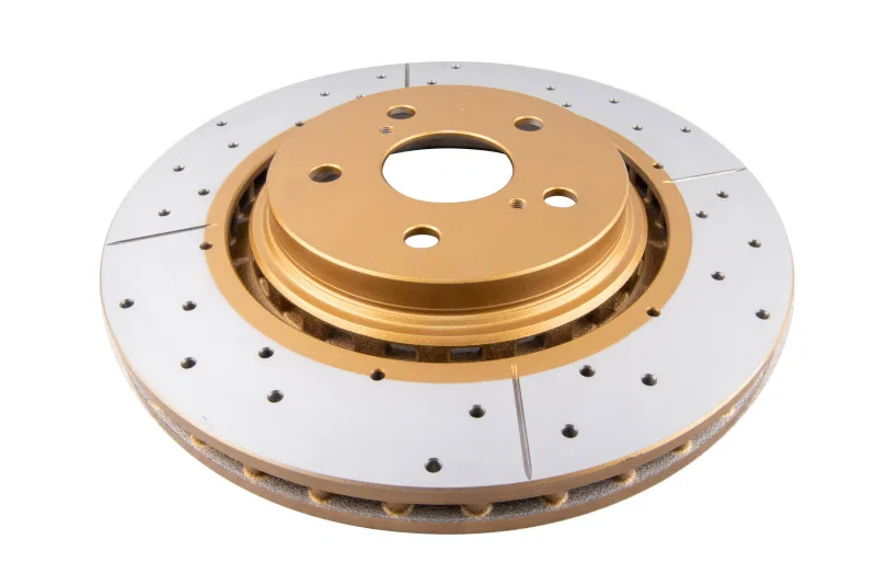 DBA DBA3450X, Front Drilled Slotted Street Series Rotor for Lexus and Toyota