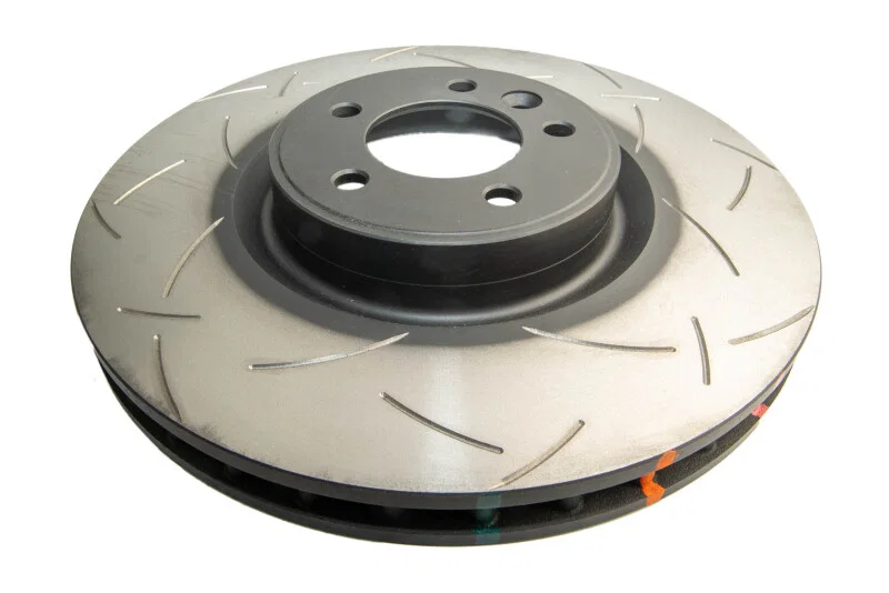 DBA DBA43090S, Defender (w/380mm Front Rotor) Front 4X4 Survival 4000 Series Slotted Rotor for Land Rover