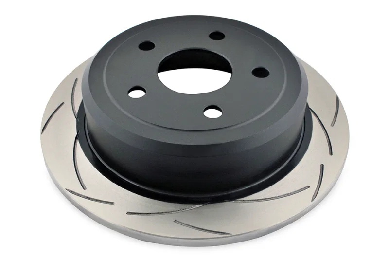 DBA DBA2537S, Rear Slotted Street Series Rotor for 2007-2017 Jeep Wrangler JK