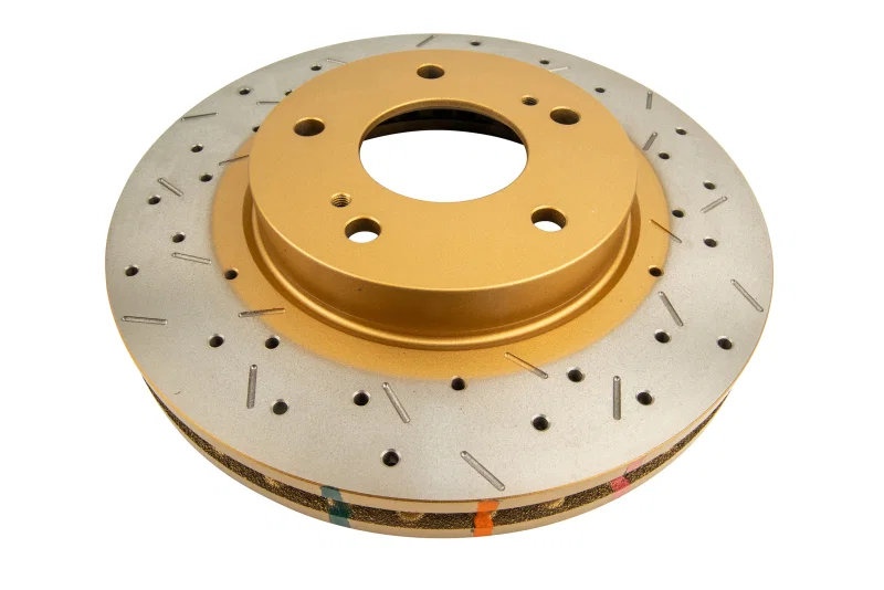 DBA DBA4909XS, 7/90-96 Turbo/6/89-96 Non-Turbo 300ZX Front Drilled & Slotted 4000 Series Rotor