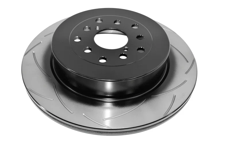DBA DBA655S-10, STi 10 Stud Hole Rear Slotted Street Series Rotor for 2003-2014 Subaru Impreza