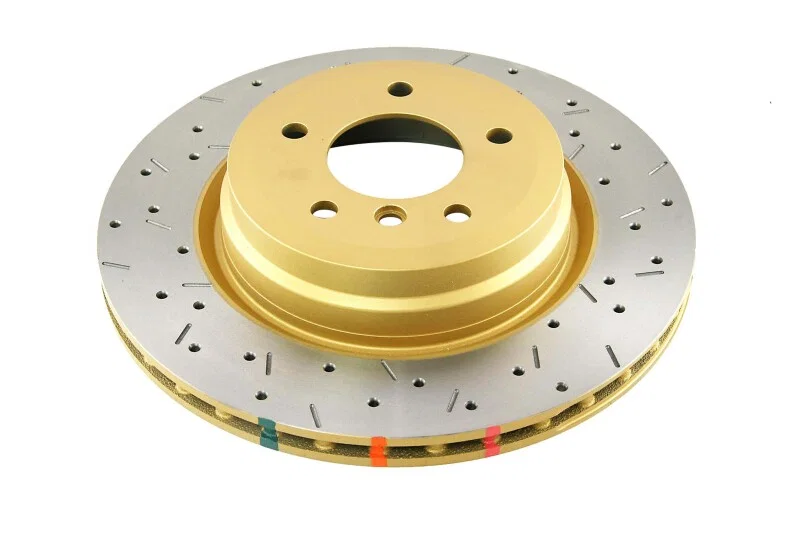 DBA DBA42859XS, E90/91/92 Rear Drilled Slotted 4000 Series Rotor for BMW
