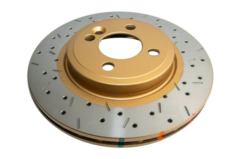DBA DBA42526XS, (exc. John Cooper works Brake kit) Front Drilled Slotted 4000 Series Rotor for 2007-2013 Mini Cooper