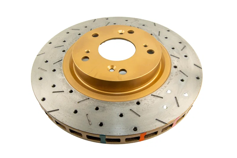 DBA DBA42500XS, (Type S) 2.0L Front Drilled Slotted 4000 Series Rotor for Honda and Acura