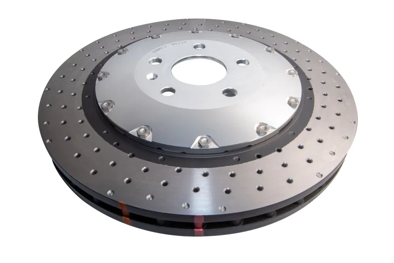 DBA DBA52844.1XD, 2022 Audi RS3 T3 5000 Series Drilled & Slotted Front Rotor Ring