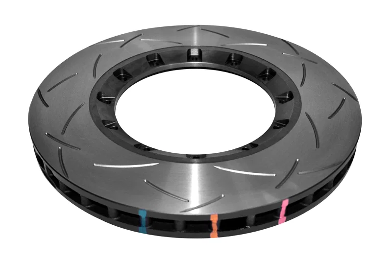 DBA DBA53050.1S, VAB T3 5000 Series 2-Piece Slotted Front Brake Rotor (Hat Not Included) for 2018-2021 Subaru WRX