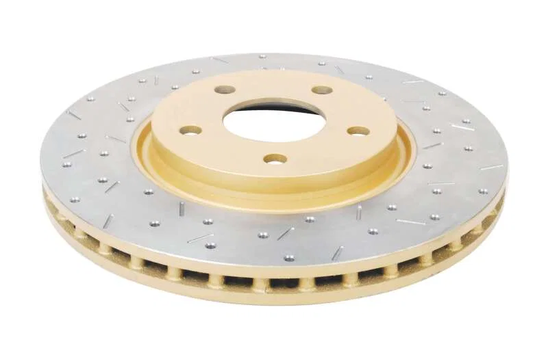 DBA DBA42052XS, (5 Lug) Front 4000 Series Drilled Slotted Rotor for Chevrolet, Saturn and Pontiac