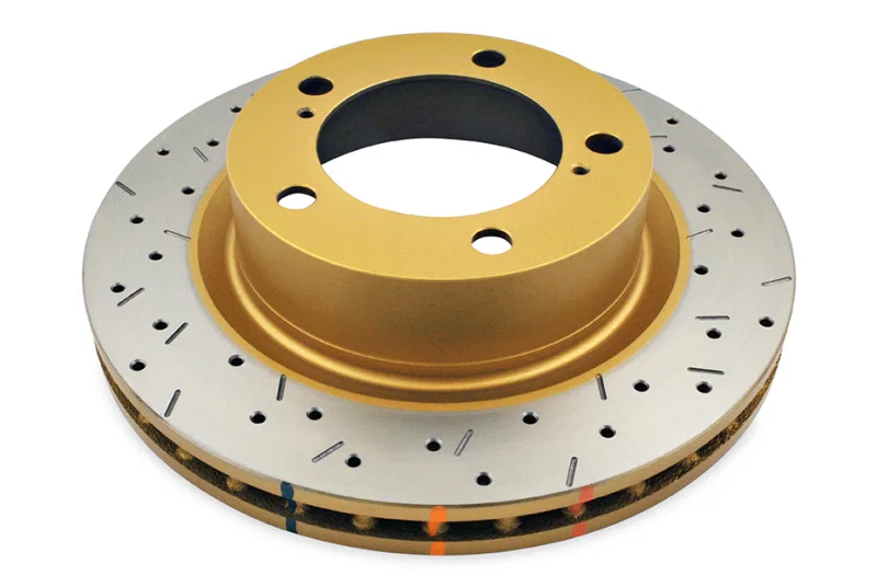 DBA DBA42722XS, 200 Series Front Drilled and Slotted 4000 Series Rotor for Toyota and Lexus