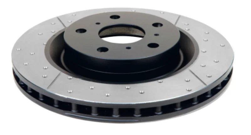 DBA DBA2325X, 05-23 Nissan Frontier Rear Street Series Drilled & Slotted Rotor
