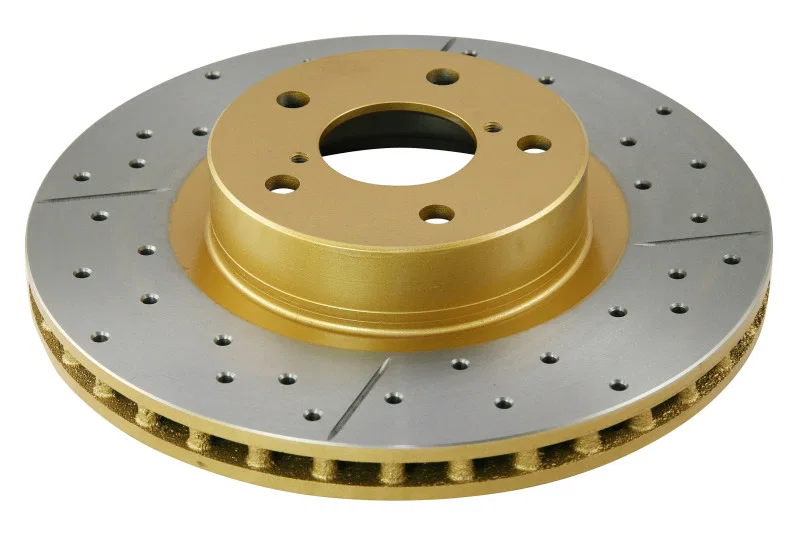 DBA DBA648X, &Premium (AU Spec) Front Drilled Slotted Street Series Rotor for Subaru, Saab and Scion