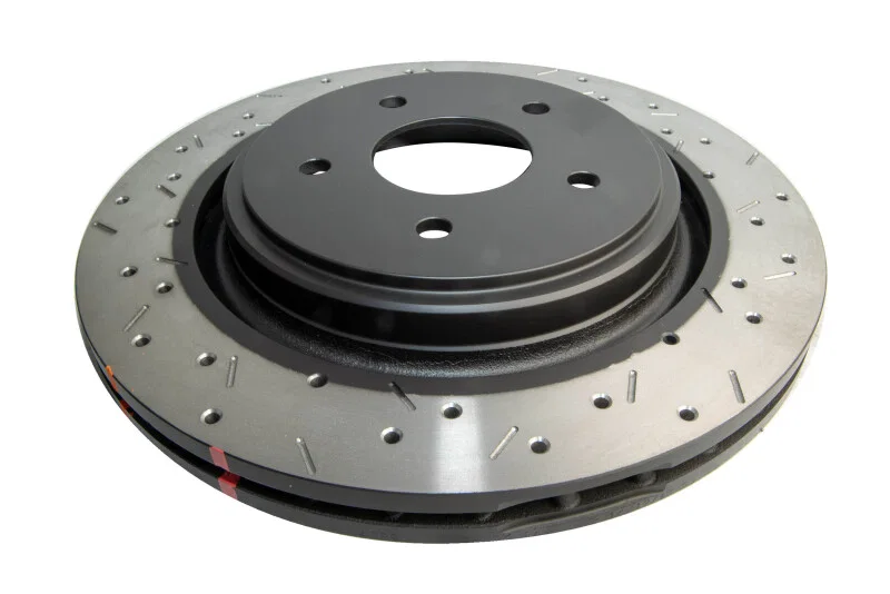 DBA DBA42991BLKXS, 4000 Series Drilled and Slotted Rear Rotor for 2005-2011 Cadillac XLR and Chevrolet Corvette