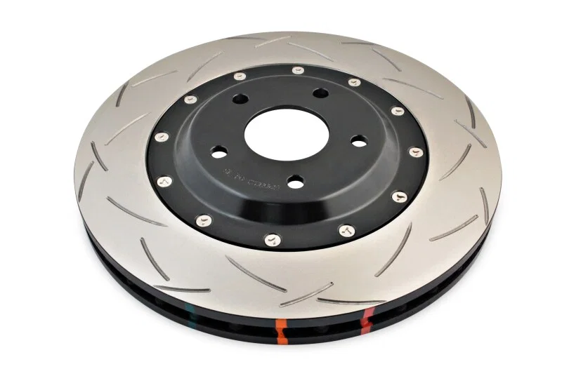 DBA DBA52992BLKS, 05-12 Corvette C6 w/Z06 pkg Front Slotted 5000 Series 2 Piece Rotor Assembled w/ Black Hat