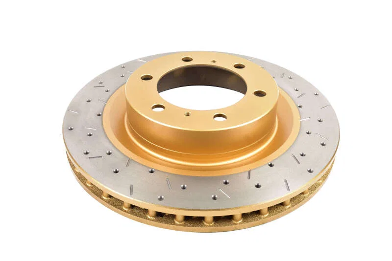 DBA DBA42736XS, Front Drilled and Slotted 4000 Series Rotor for Toyota and Lexus