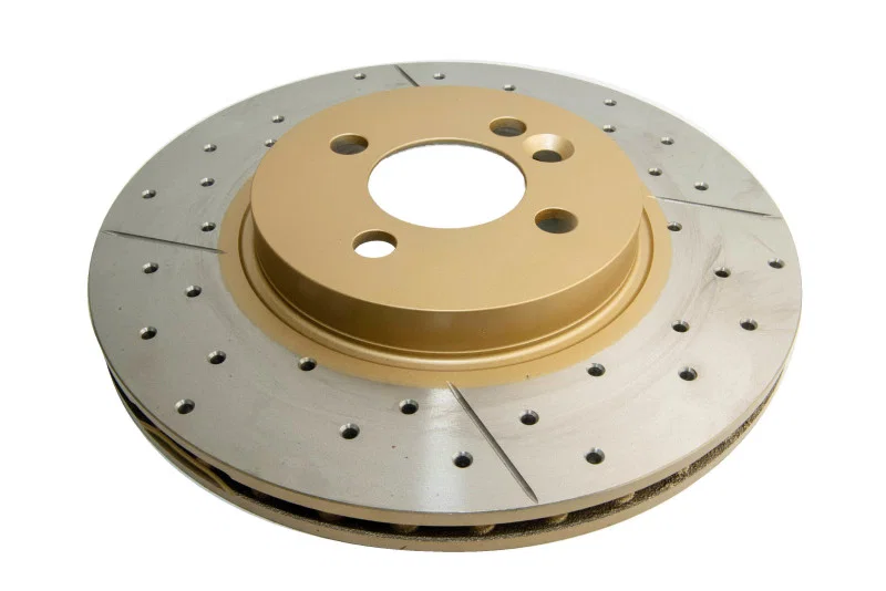 DBA DBA2524X, S Front Drilled Slotted Street Series Rotor for 2007-2016 Mini Cooper