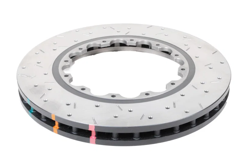 DBA DBA52990.1XS, Base Front 5000 Series Drilled Slotted Ring for 2005-2011 Cadillac XLR and Chevrolet Corvette