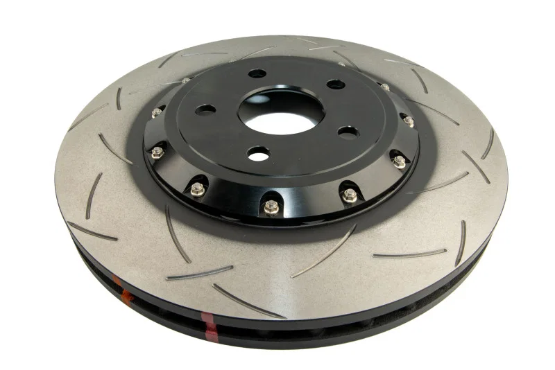 DBA DBA52632BLKS, Front T3 5000 Series Slotted Rotor w/ Black Hat 380mm for 2012-2020 Dodge Durango and Jeep Grand Cherokee