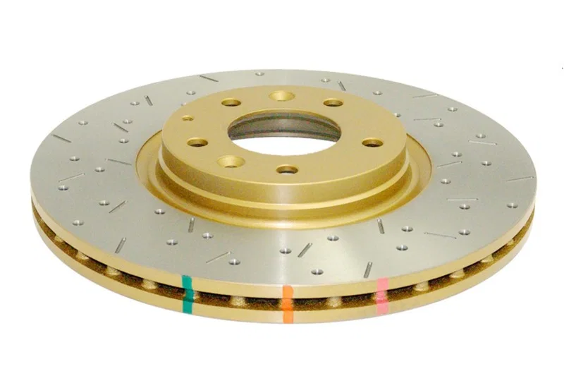 DBA DBA42960XS, 05+ MazdaSpeed6 / 05+ MX-6 Front Drilled & Slotted 4000 Series Rotor for 2006-2007 Mazda 6