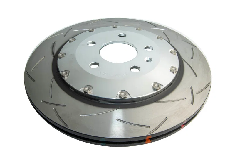 DBA DBA52841SLVS, 2016 Audi RS5 (w/Wavy Iron Rotors) Convertible Rear 5000 Series Slotted Rotor w/Silver Hat