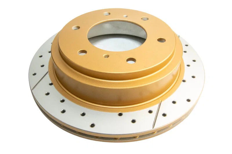 DBA DBA661X, Rear Street Series Drilled Slotted Rotor for 2000-2006 Mitsubishi Montero