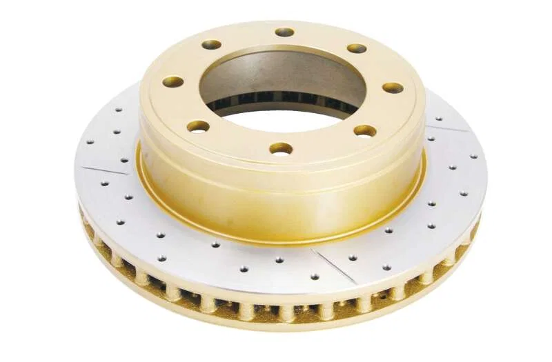 DBA DBA798X, Super Duty (w/Rear Rotor) 4WD Front Street Drilled Slotted Rotor for Ford