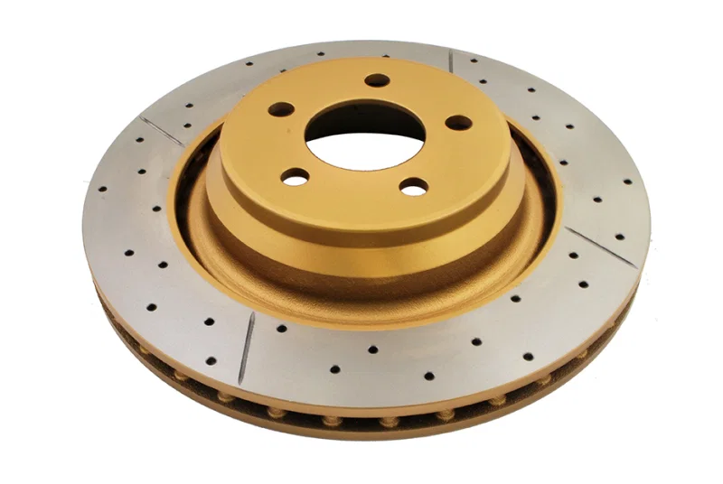 DBA DBA2445X, Rear Drilled Slotted Street Series Rotor for Dodge and Chrysler