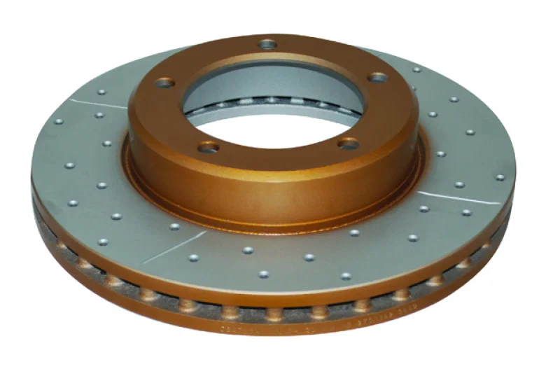 DBA DBA4788XS, 470 100 Series Front Drilled Slotted 4000 Series Rotor for 1998-2007 Lexus LX470 and Toyota Land Cruiser