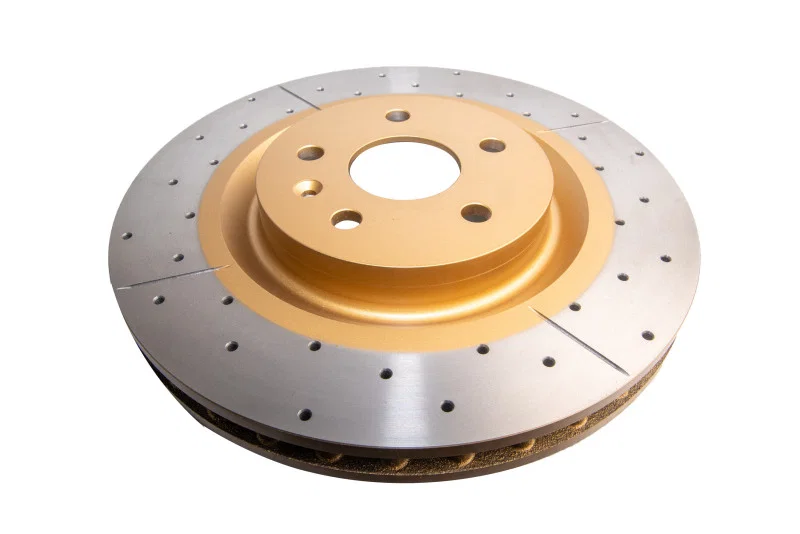 DBA DBA2604X, 10-15 Chevrolet Camaro SS V8 Front Street Series Drilled & Slotted Rotor