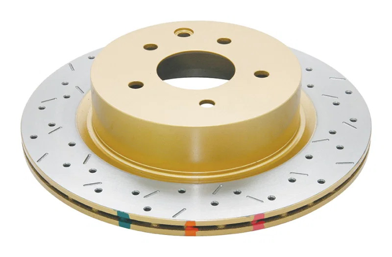DBA DBA42309XS, G35X Rear Drilled Slotted 4000 Series Rotor for INFINITI and Nissan