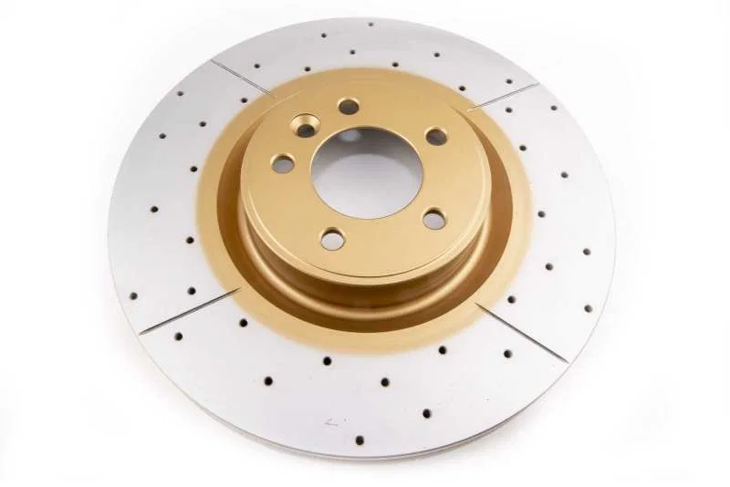 DBA DBA3090X, (w/Brembo Brakes) Front Drilled Slotted Street Series Rotor for Land Rover